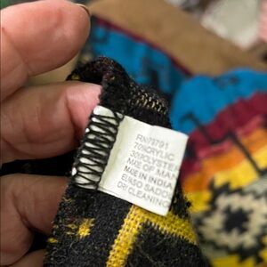 Black and Yellow Women's Scarf